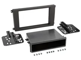 Radioblende DIN Autoradio für Porsche Cayenne 2002-2010 Ablage Profiversion