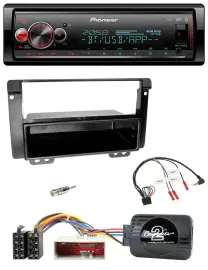 Pioneer Bluetooth USB Lenkrad DAB Autoradio für Landrover Freelander 2004-2006