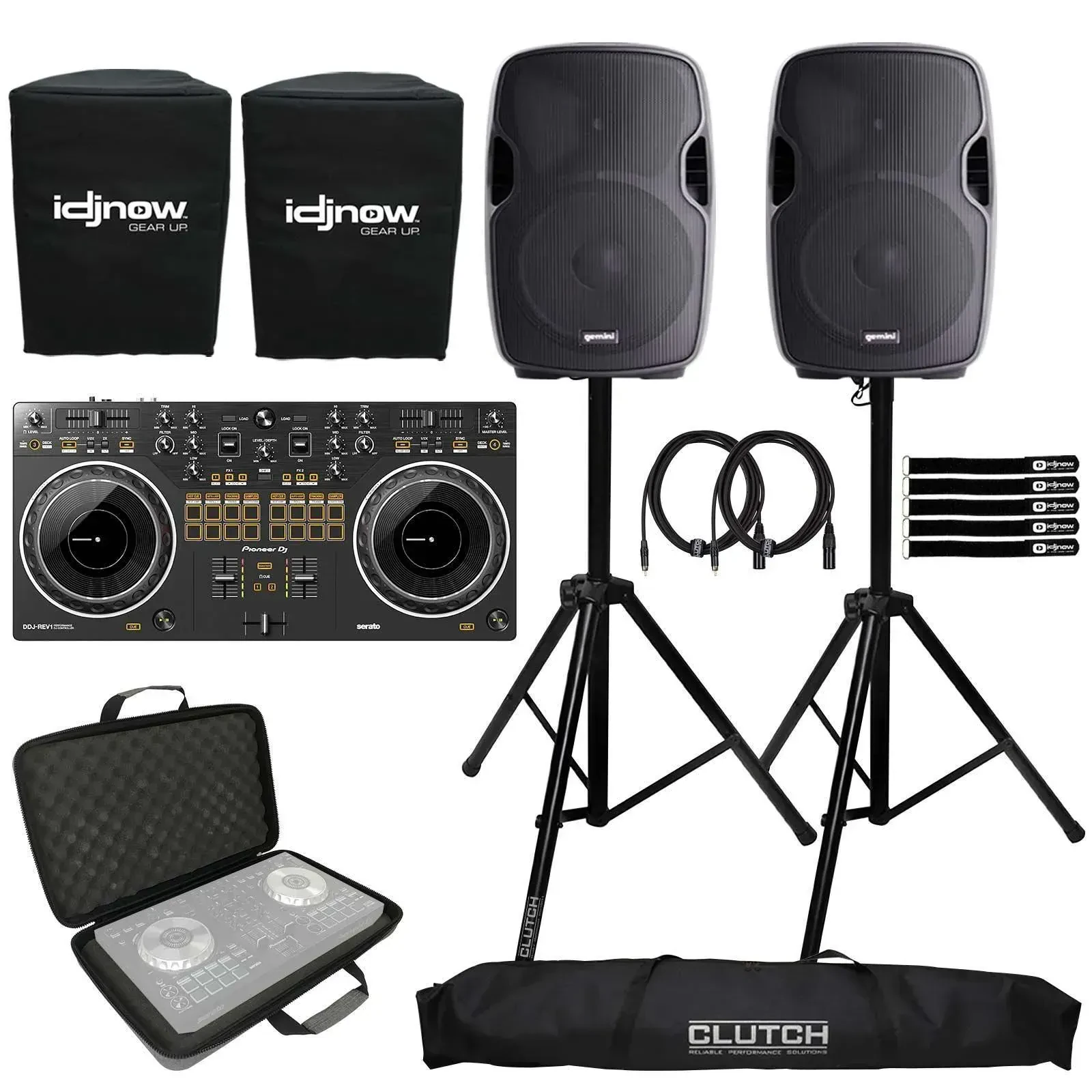 DJ-контроллер Pioneer DDJ-REV1 2-Channel Scratch Style (набор)