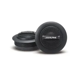 Alpine S2-S10TW 1" S-Series 4-ohm Dome Tweeters