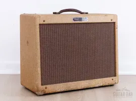 1960 Fender Deluxe Tweed Narrow Panel Vintage Tube Guitar Amp 5E3 Circuit