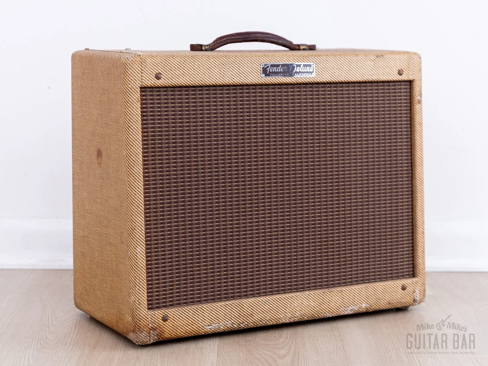 1960 Fender Deluxe Tweed Narrow Panel Vintage Tube Guitar Amp 5E3 Circuit