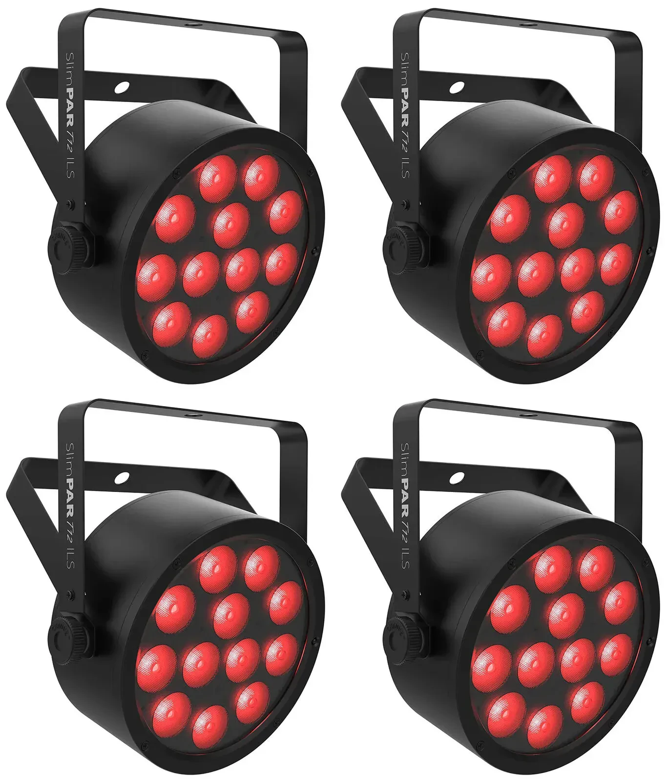 Светодиодный прибор Chauvet DJ SlimPAR T12 ILS RGB LED D-Fi USB (4 штуки)