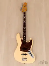 Бас-гитара Fender Jazz Bass 1962 Vintage Reissue JV JB62-115 JJ Olympic White w/gigbag Japan 1984