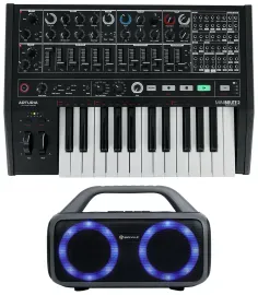 Arturia Minibrute 2 NOIR USB MIDI Analog Synthesizer Monosynth+Bluetooth Speaker