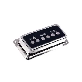 DeArmond Dynasonic Single Coil Bridge Pickup, Nickel/Black