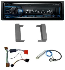 Alpine USB Bluetooth DAB MP3 Autoradio für Audi A2 A3 8L A4 B5 TT 99-06 Aktivsys