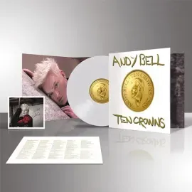 Виниловая пластинка Andy Bell - Ten Crowns - White [New Vinyl LP] Colored Vinyl, White