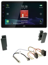 Автомагнитола JVC DAB MP3 Bluetooth USB для Seat Leon/Toledo (1998–2006)