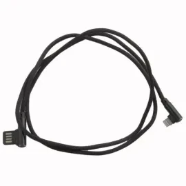 Belva BLC1BK Black Right Angle 3.28 feet Car Audio USB Lightning Cable Wire