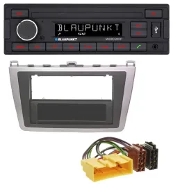 Blaupunkt USB AUX Bluetooth MP3 Autoradio für Mazda 6 (08-12) silber schwarz