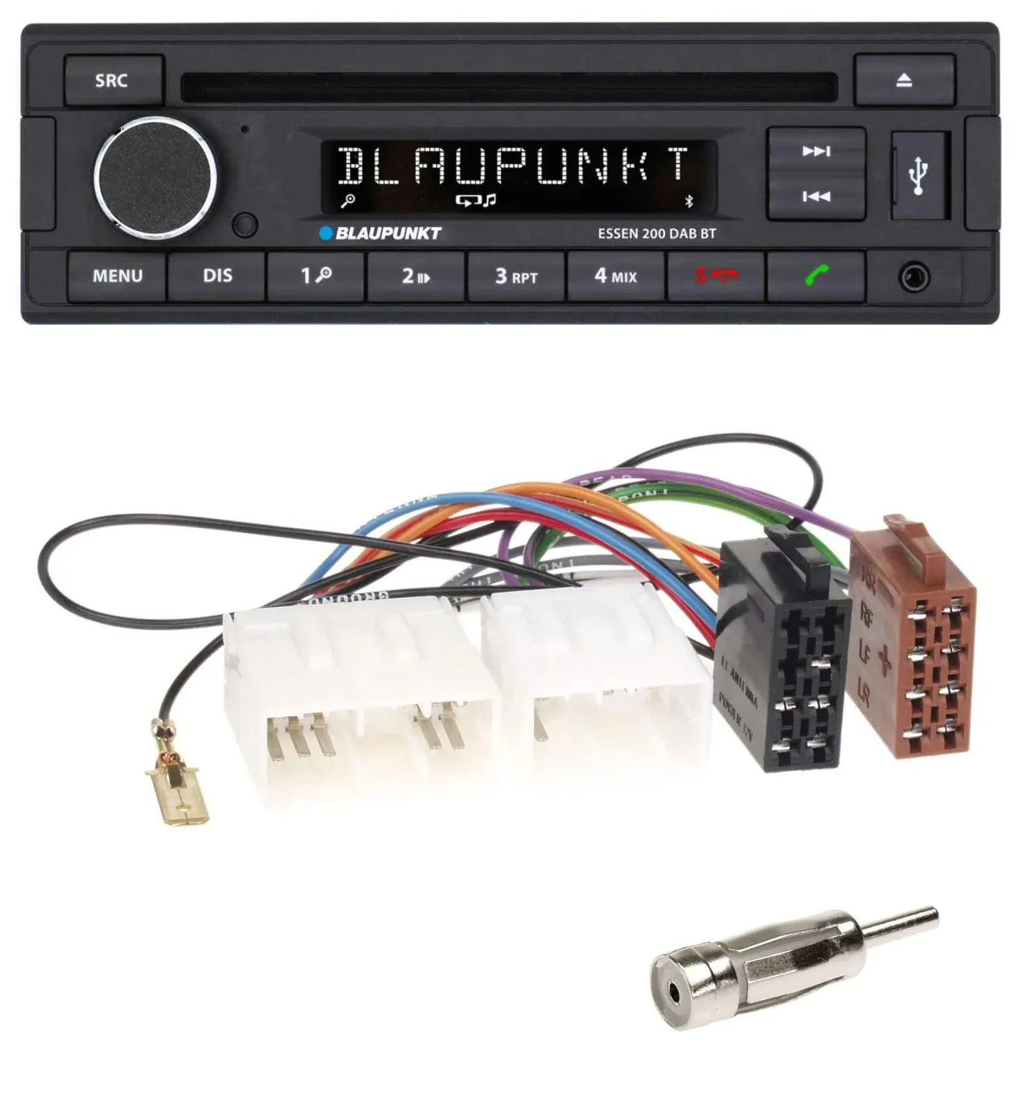Blaupunkt USB MP3 Bluetooth DAB CD Autoradio für Mazda MX-5 (1989-2000)