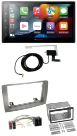 Pioneer MP3 USB Bluetooth DAB 2DIN Autoradio für Lancia Musa (2004-2012)