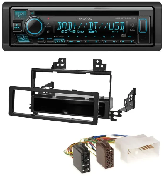 Kenwood Bluetooth DAB CD MP3 USB Autoradio für Kia Rio Hyundai Accent 2006-2011