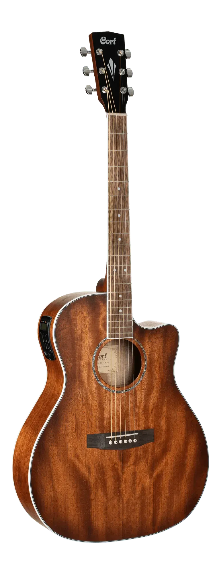 Электроакустическая гитара Cort GA-MEDX-M Grand Auditorium Mahogany Open Pore