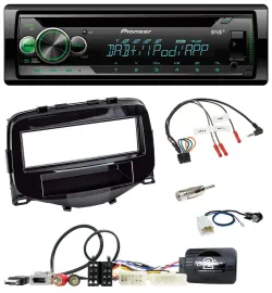 Pioneer USB MP3 DAB Lenkrad CD Autoradio für Toyota Aygo 2014-2021
