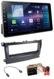 Pioneer Bluetooth USB DAB MP3 Autoradio für Ford Focus C-Max Galaxy ab 2007 schw