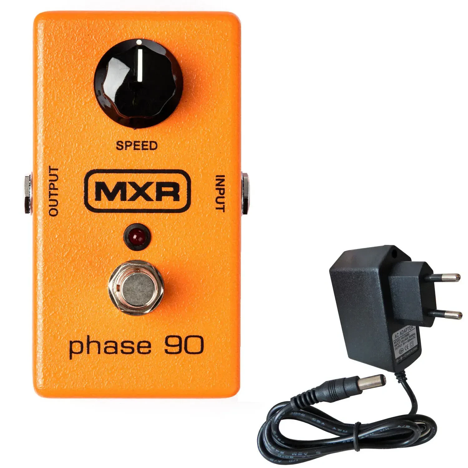 Педаль эффектов для электрогитары MXR M101 Phase 90 Analog Phaser с блоком питания