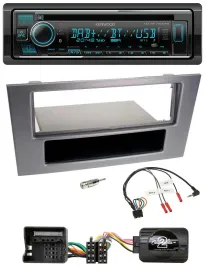 Автомагнитола Kenwood Bluetooth DAB USB CD для Ford Mondeo 2004–2007 антрацит