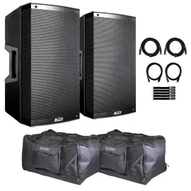 Alto Professional TS315 15" 2-Way Powered Loudspeaker 2-Pack with Bags