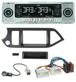 Автомагнитола для Kia Picanto (с 2011, Start-Stop) Dietz Bluetooth MP3 DAB USB