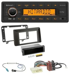 Автомагнитола Continental 1-DIN, DAB, MP3, AUX, USB для Dacia Duster (с 2021)