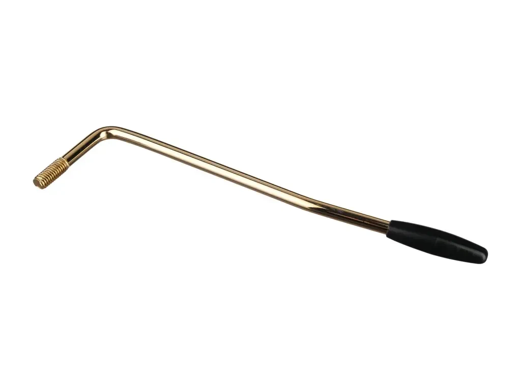 Рычаг тремоло для электрогитары Paxphil PA001-GD, резьба М6, диаметр 5.2, с наконечником, золотистый