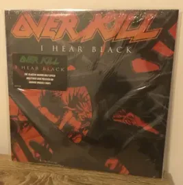 Виниловая пластинка OVERKILL – I Hear Black (Limited Edition, оранжевый мраморный винил)
