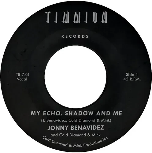 Виниловая пластинка Jonny Benavidez – My Echo, Shadow and Me / Playing the Fool (Релиз 2023)