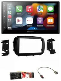 Pioneer DAB Bluetooth 2DIN USB MP3 Autoradio für Fiat 500X (ab 2015)