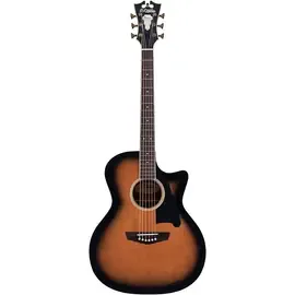 Электроакустическая гитара D'Angelico Premier Gramercy Acoustic-Electric Guitar Aged Burst