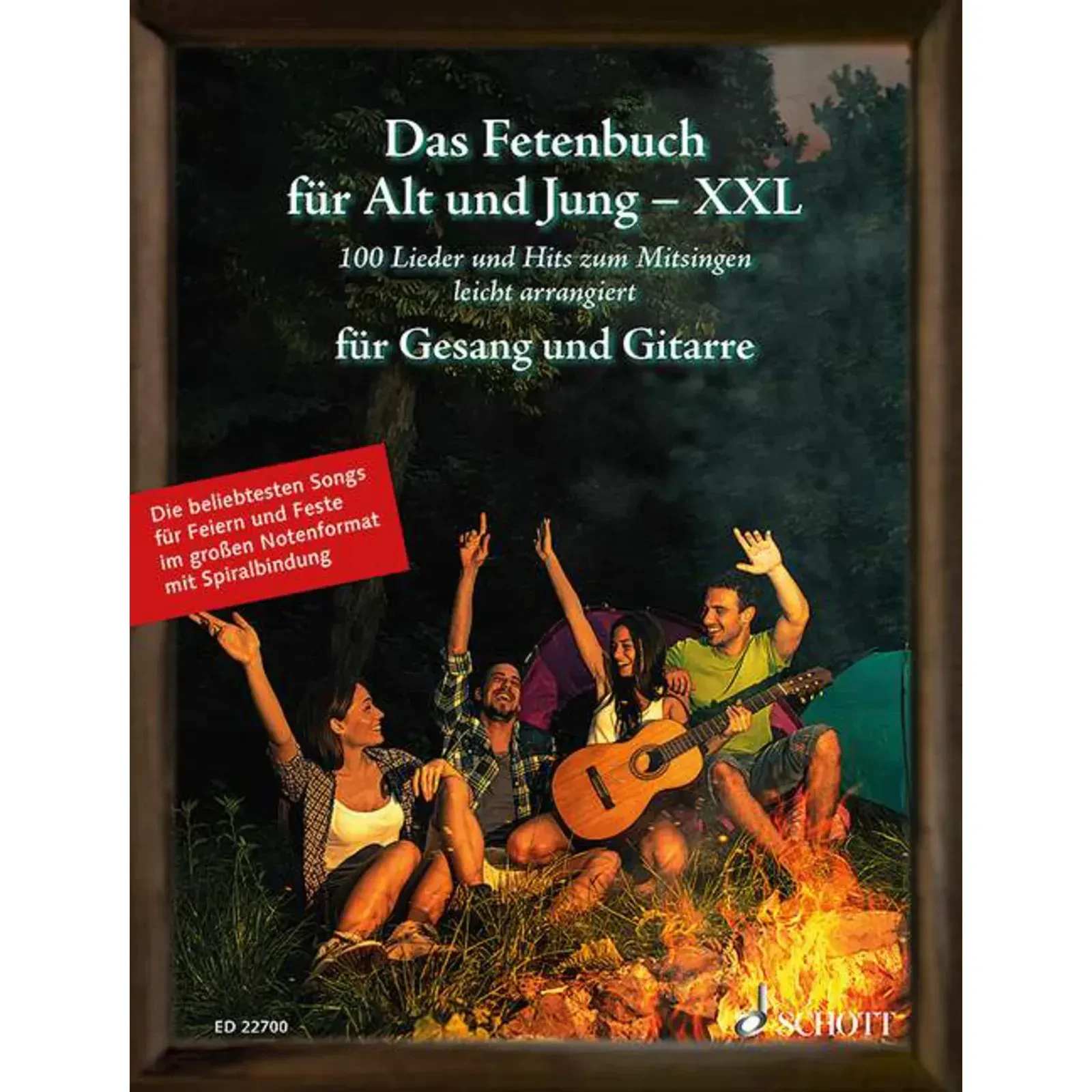 Сборник песен Schott Music Das Fetenbuch für Alt und Jung XXL
