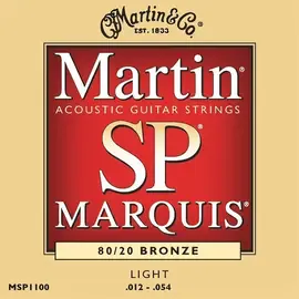 Струны для акустической гитары Martin 41MSP1100 12-54