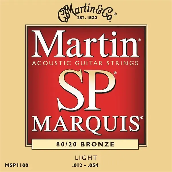Струны для акустической гитары Martin 41MSP1100 12-54