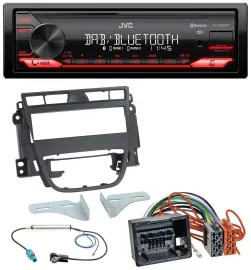 JVC Bluetooth USB DAB MP3 Autoradio für Opel Meriva B (ab 2010)
