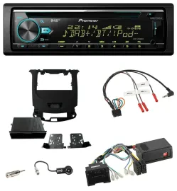 Pioneer DAB Lenkrad CD USB Bluetooth Autoradio für Chevrolet Cruze ab 2016 klavi