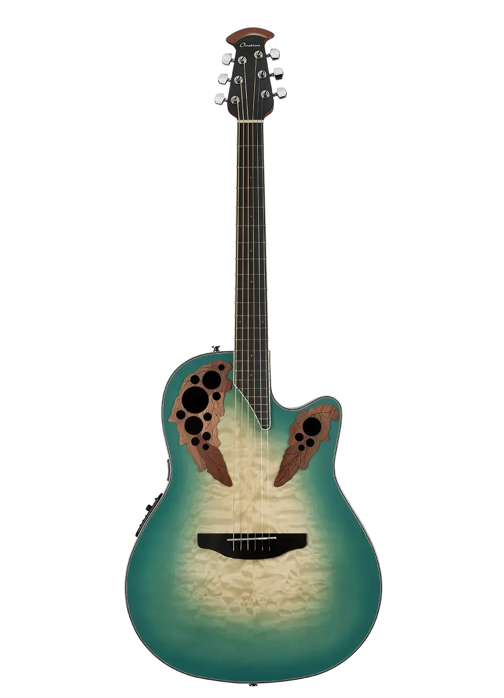 Электроакустическая гитара Ovation CE44X-9B Celebrity Elite Plus Mid Cutaway Mintburst