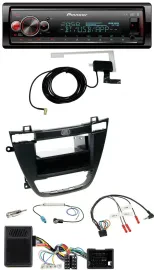 Автомагнитола Pioneer Bluetooth, DAB, USB, для Opel Insignia (с 2008), черный