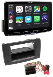 Alpine Bluetooth MP3 USB DAB Autoradio für Mercedes M-Klasse W164 05-11 Profivar