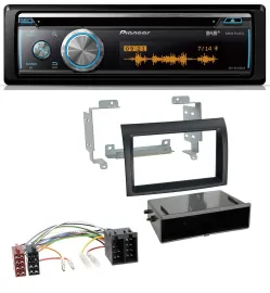 Автомагнитола для Fiat Ducato (2006–2010) Pioneer CD MP3 USB Bluetooth DAB черная