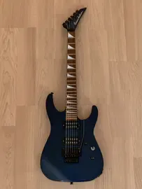 Электрогитара Grover Jackson Soloist HH Flame Maple Trans Blue w/gigbag Japan 1990s