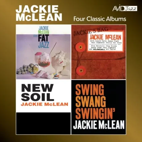 JACKIE MCLEAN - Fat Jazz / Jackie'S Bag / New Soil / Swing. Swang. Swingin (2CD)