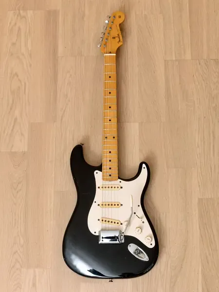 Электрогитара Fender American Vintage '57 Stratocaster SSS Black w/case USA 2006