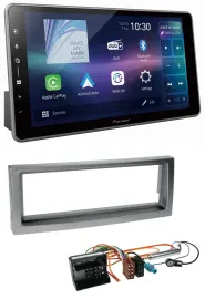 Pioneer Bluetooth USB DAB MP3 Autoradio für Citroen C5 Peugeot 407 ab 04 grau-me