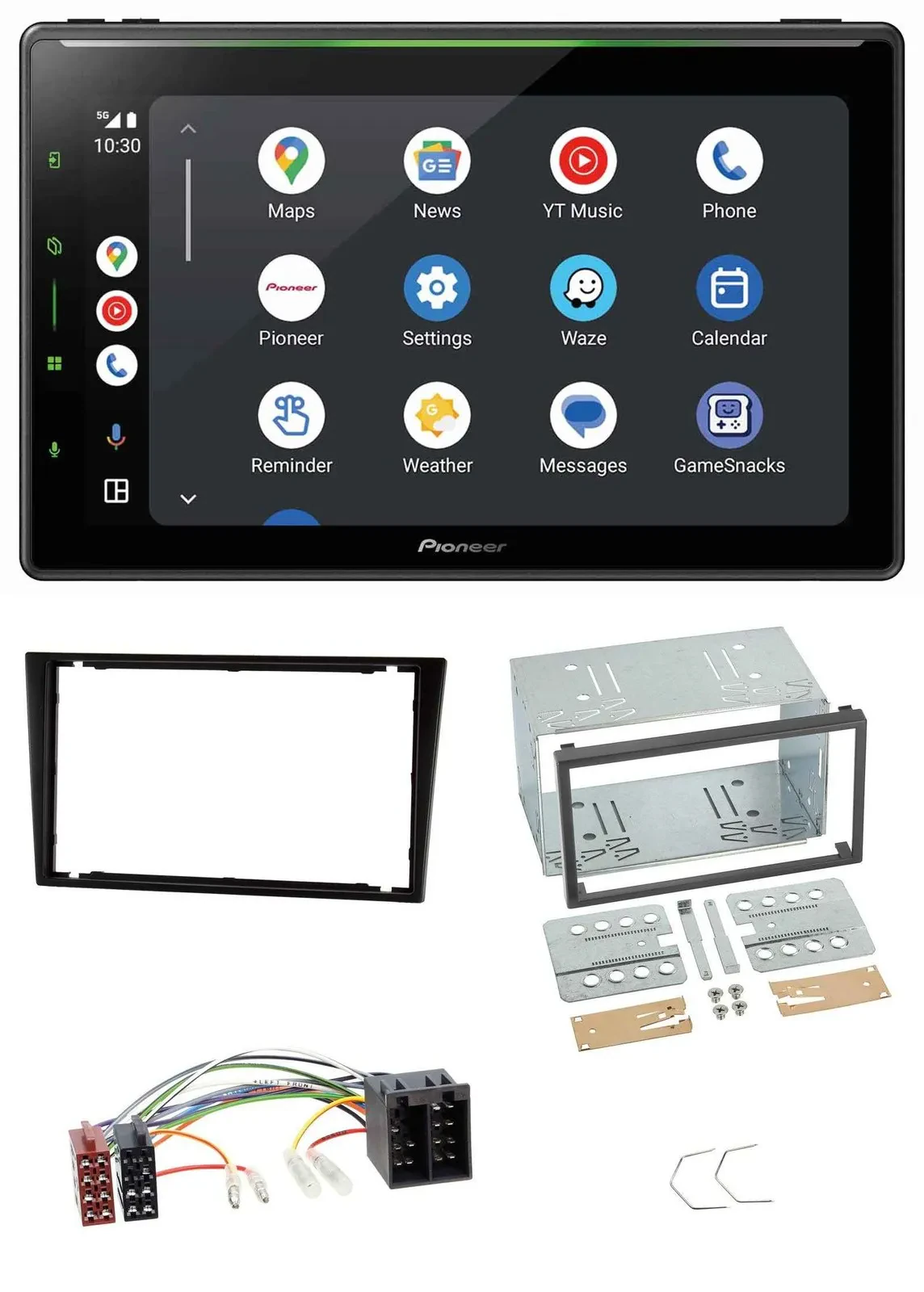 Pioneer 2DIN MP3 USB Bluetooth DAB Autoradio für Opel Combo C Vivaro Corsa C Ome