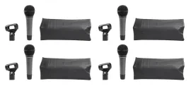 Микрофон проводной Audio-technica ATM410 Black (4 штуки)