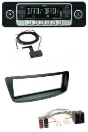 Dietz DAB Bluetooth USB MP3 Autoradio für Citroen C1 Peugeot 107 (05-14)