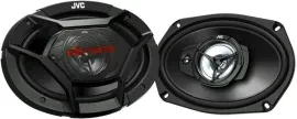 Автомобильные коаксиальные динамики JVC CS-DR6931 DR Series 6x9", 3‑полосные, 500W Peak