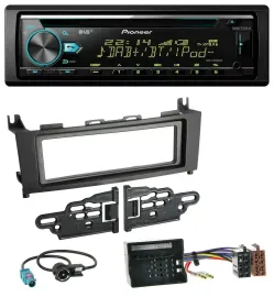 Pioneer DAB MP3 CD USB Bluetooth Autoradio für Mercedes GLK (2008-2012)