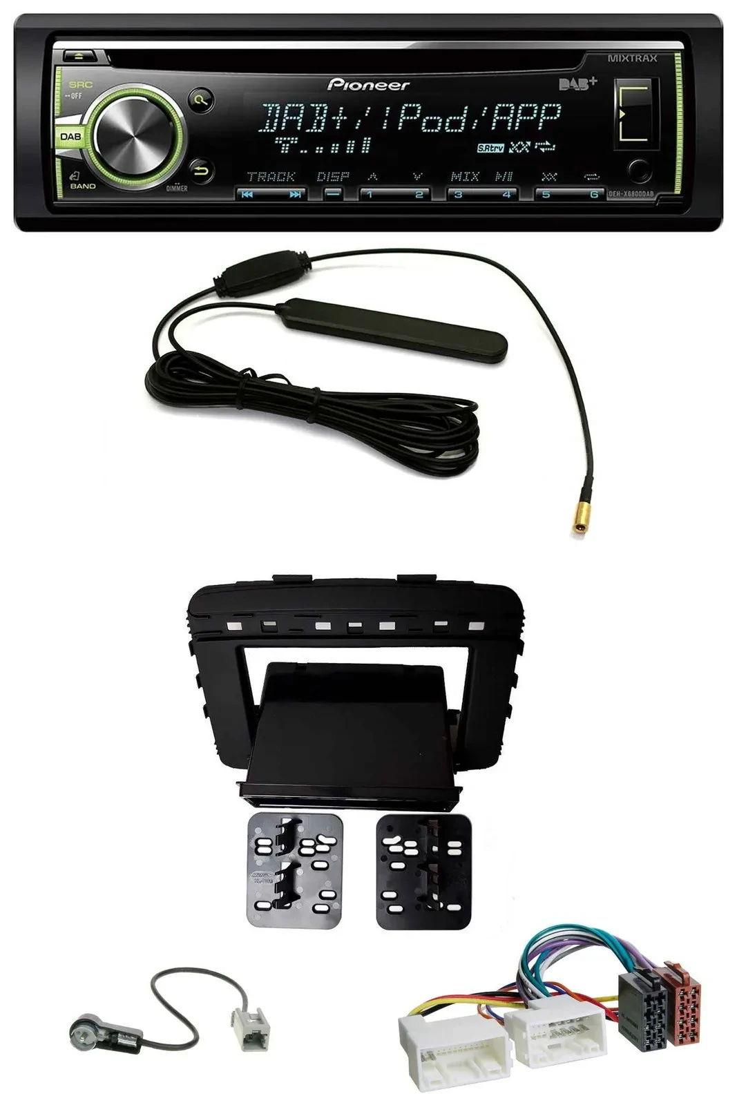 Автомагнитола для Kia Sorento UM (с 03.2015) Pioneer MP3, USB, CD, DAB, AUX